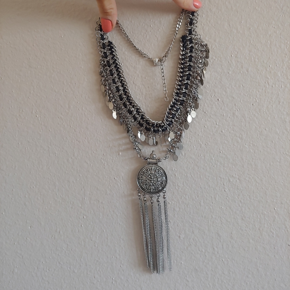Chunky layered necklace